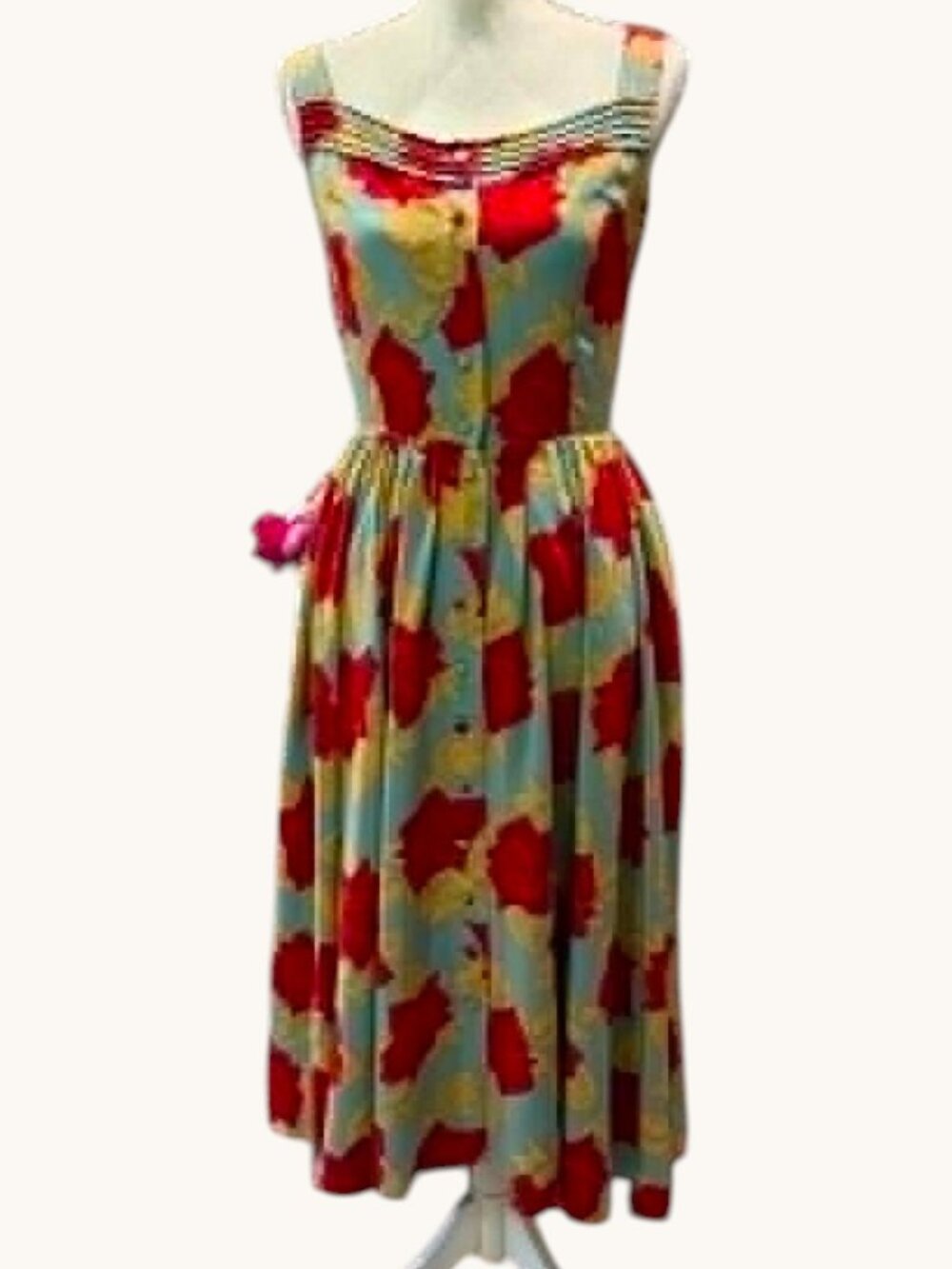 KETTY Vintage Style Floral Sundress